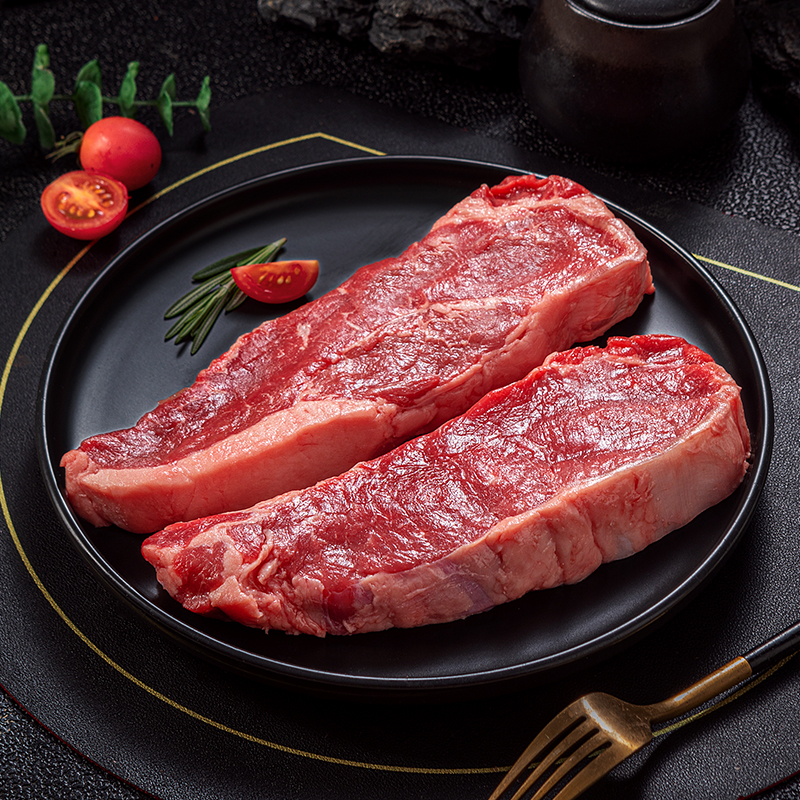 冷鲜安格斯谷饲西冷约800g